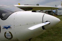 Sinus motorglider inflight adjustable prop.