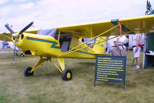 BushCaddy R 80, Canadian Light Aircraft Sales and Service BushCaddy R80 light sport aircraft, and Advanced ultralight.
