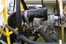 The base unit is being powered by the Rotax 503, dual carb, dual ignition 50 HP engine using a 2.58 to 1 B reduction drive.