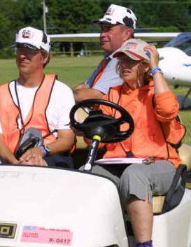 Deb Hayden Co-Chairman of volunteers for Ultralight and Light Sport Aircraft.
