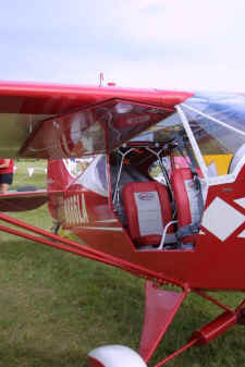 Savage Cruiser - door can be opened and closed in flight.