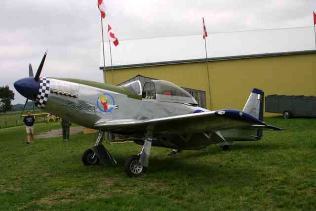 T 51 Mustang, Titan Aircraft T51 Mustang WWII 7/8 scale replica fighter aircraft, from 51 Squadron sales.