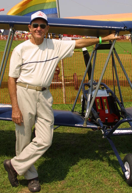 Larry Mauro designer and manufacturer of the Solar Riser.