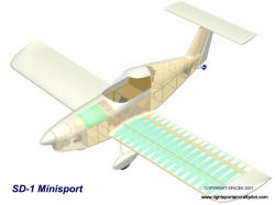 SD-1 Minisport pictures, images of the SD-1 Minisport experimental, amateur built, homebuilt, experimental lightsport aircraft - 2