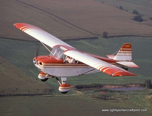 Fisher Flying Products all wood Dakota Hawk experimental light sport aircraft