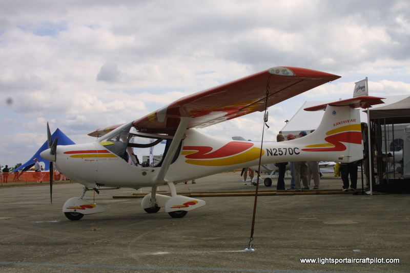 Allegro light sport aircraft, Allegro experimental lightsport aircraft, Light Sport Aircraft Pilot News newsmagazine.